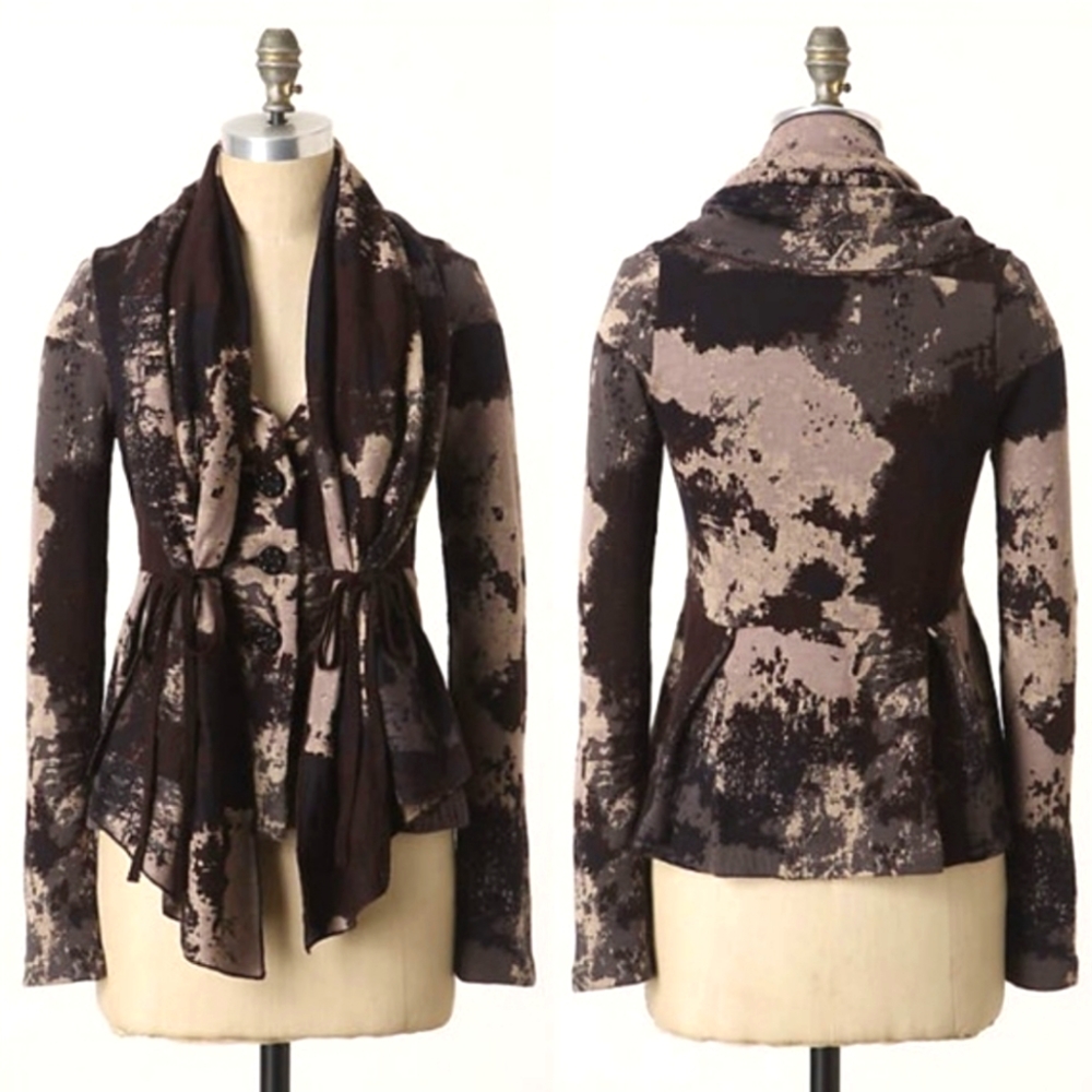 Charlie & Robin Vintage Jacquard Cardi